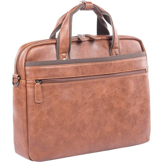 bugatti Valentino Carrying Case (Briefcase) for 15.6" Notebook - Cognac