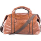 bugatti Valentino Carrying Case (Duffel) - Cognac - DUF623-COGNAC