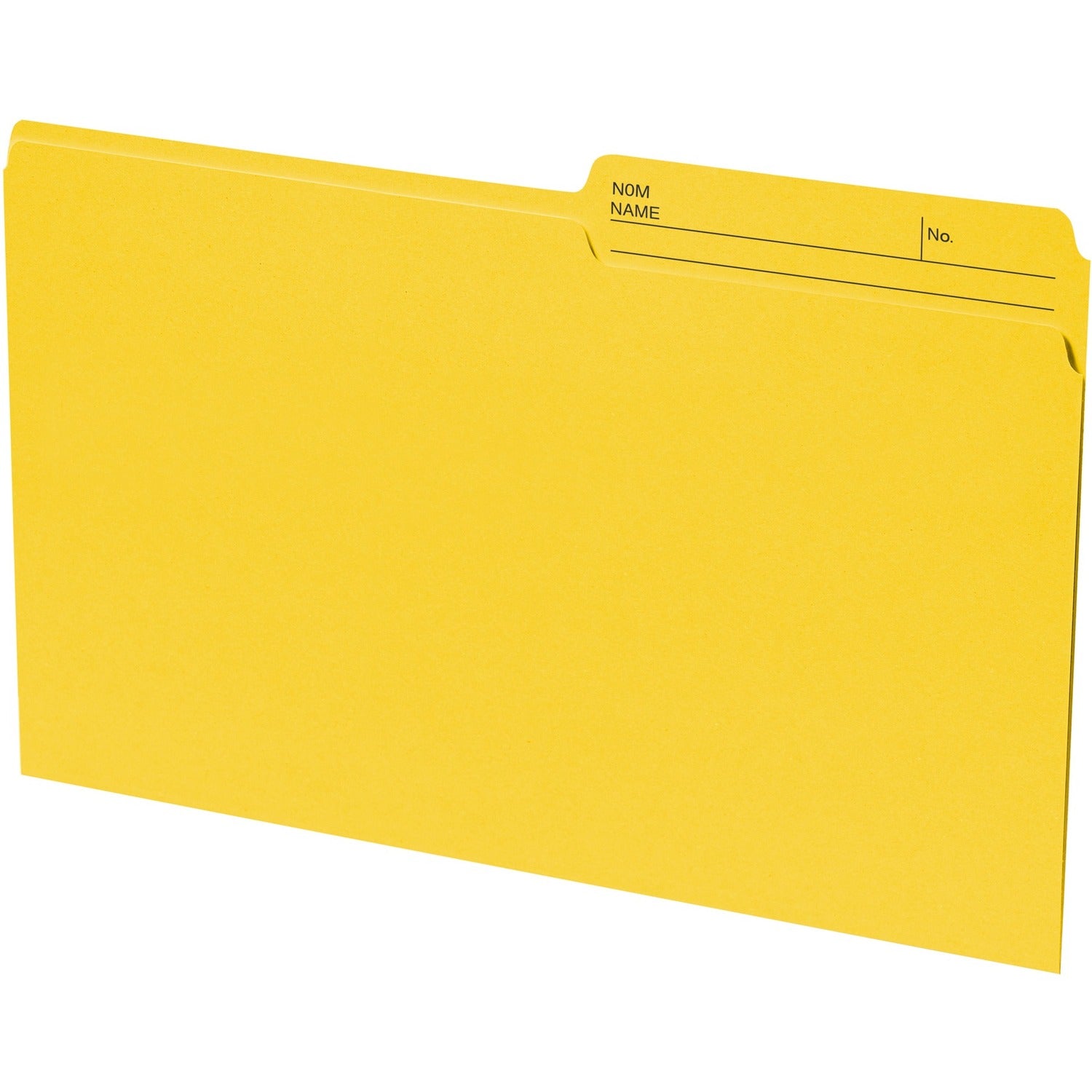 Continental 1/2 Tab Cut Legal Recycled Top Tab File Folder