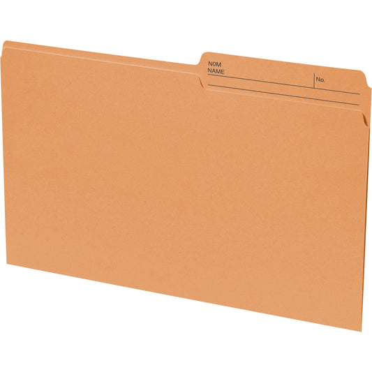 Continental 1/2 Tab Cut Legal Recycled Top Tab File Folder