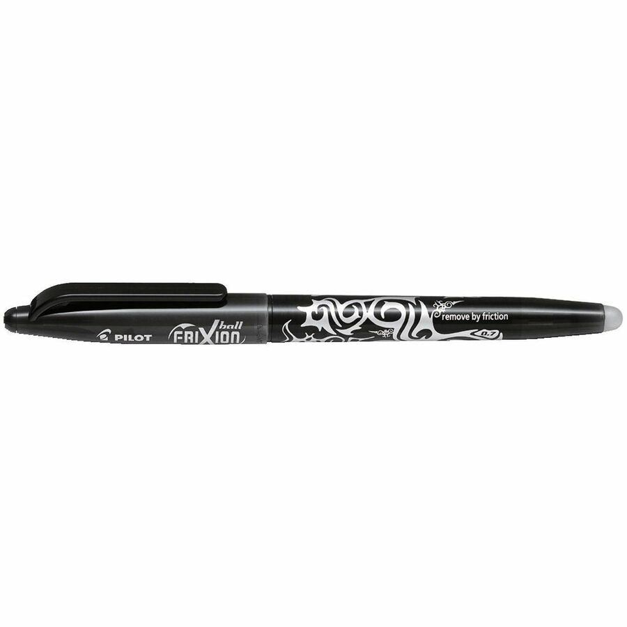 Pilot FriXion Ball - Gel Ink Rollerball pen - Black - Medium Tip - FR7B2