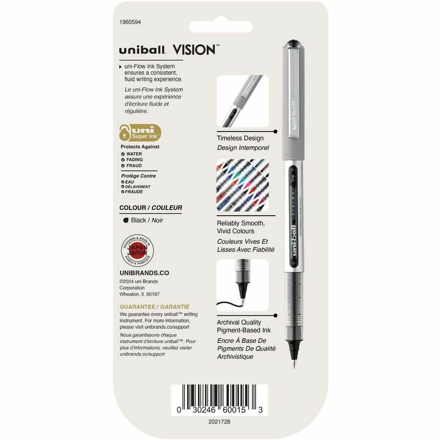 uniball Vision Rollerball Pens - 1960594