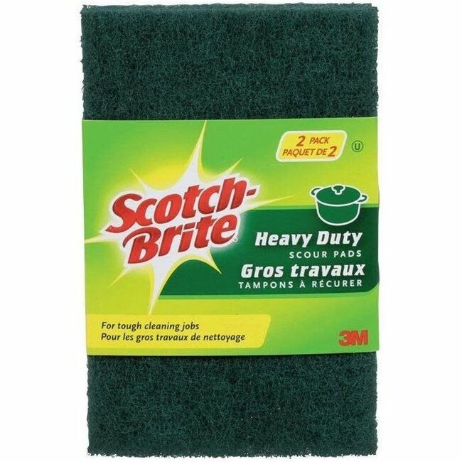 Scotch-Brite Scour Pad Heavy Duty 2/Pkg