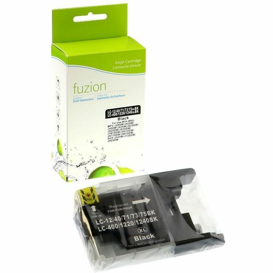 fuzion Compatible HY Inkjet for Brother LC75 - Black