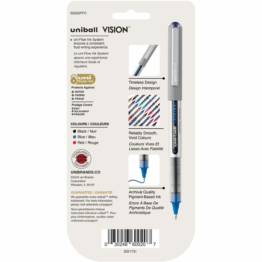 uniball&trade; Vision Rollerball Pens - 60020PPC