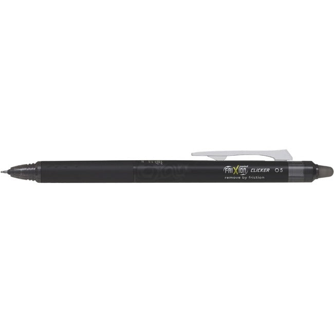 Pilot FriXion Point Clicker - Gel Ink Rollerball pen - Black - Fine Tip