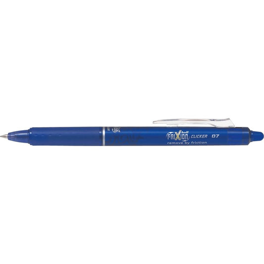 Pilot FriXion Ball Clicker 0.7 - Gel Ink Rollerball pen - Blue - Medium Tip