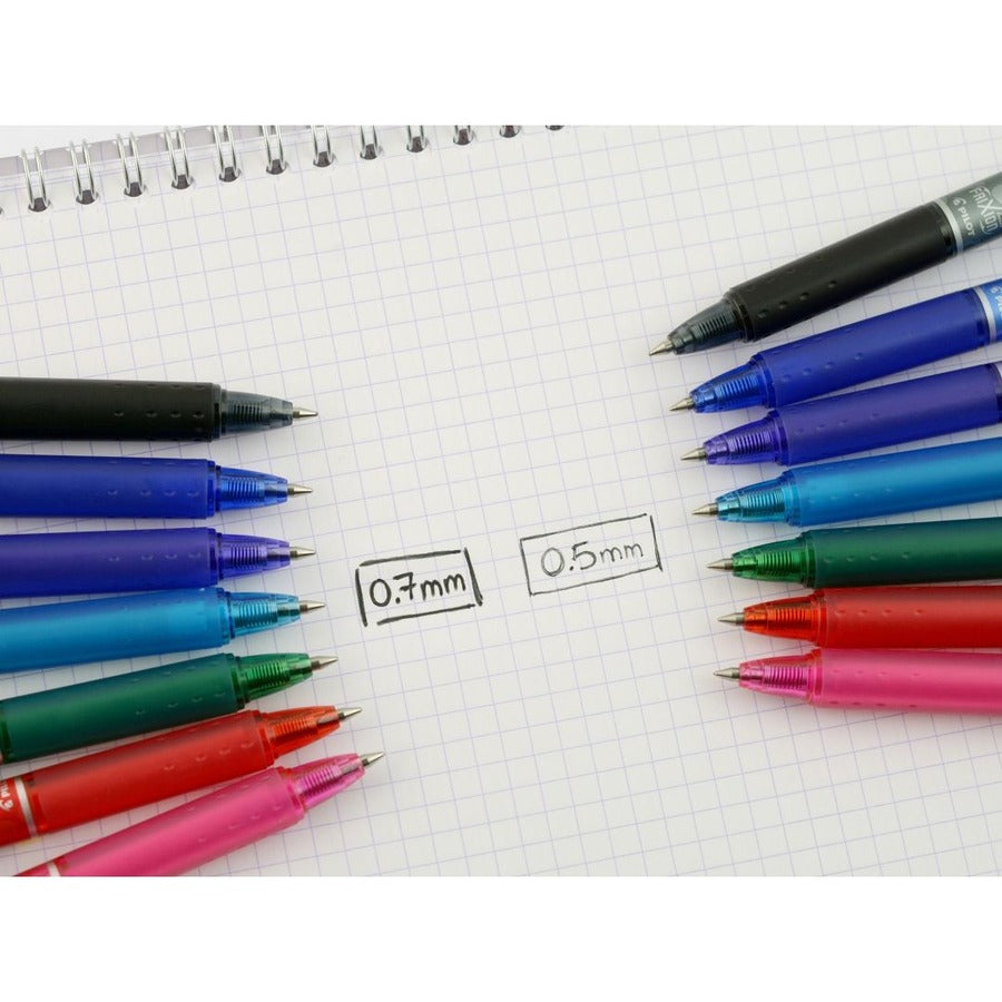 Pilot FriXion Ball Clicker 0.7 - Gel Ink Rollerball pen - Blue - Medium Tip - FRT7L2