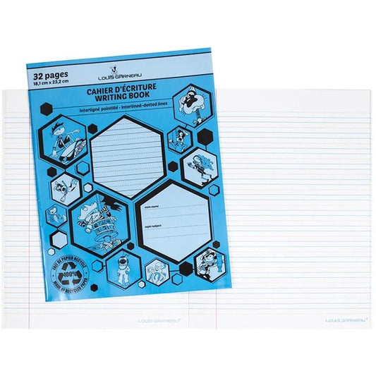 Louis Garneau Small Interlined-dotted Exercise Book