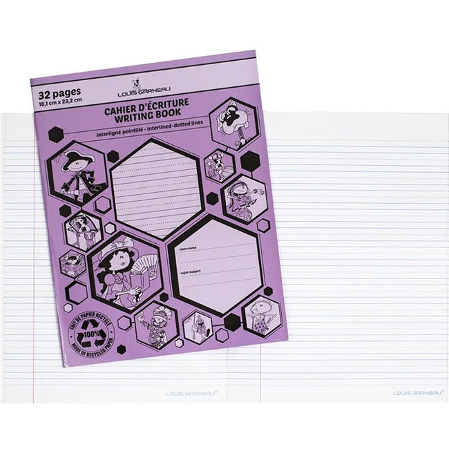 Louis Garneau Small Interlined-Dotted Exercise Book
