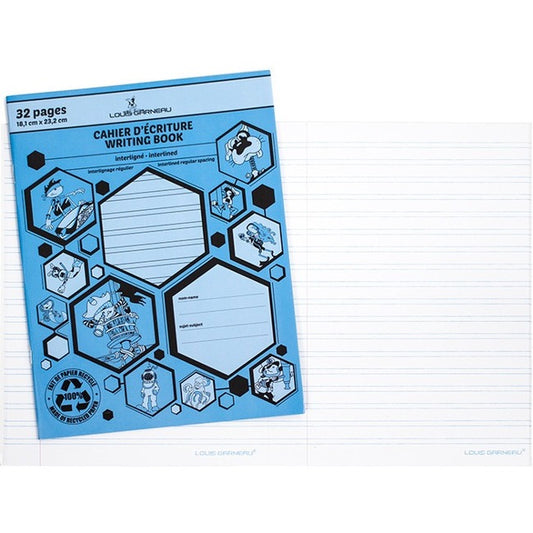 Louis Garneau Small Interlined Exercise Book