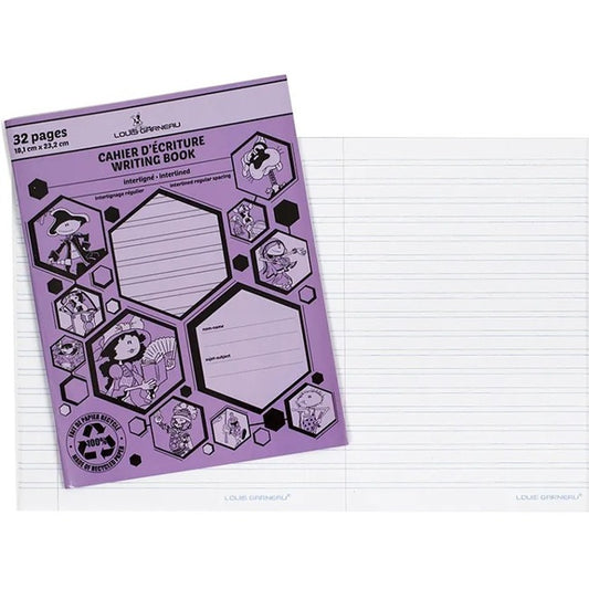 Louis Garneau Small Exercise Book, Interlined
