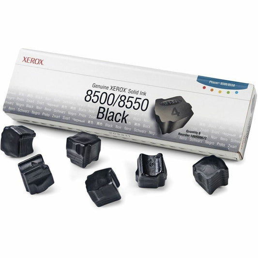 Xerox Original Laser Toner Cartridge - Black - 6 Box