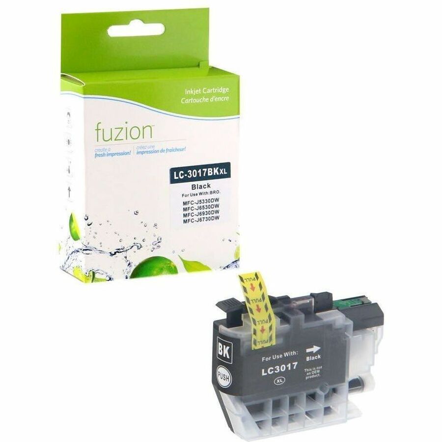 fuzion Compatible Inkjet for Brother LC3017BK - Black