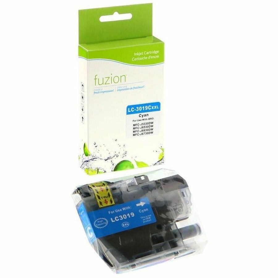 fuzion Compatible Inkjet for Brother LC3019C - Cyan