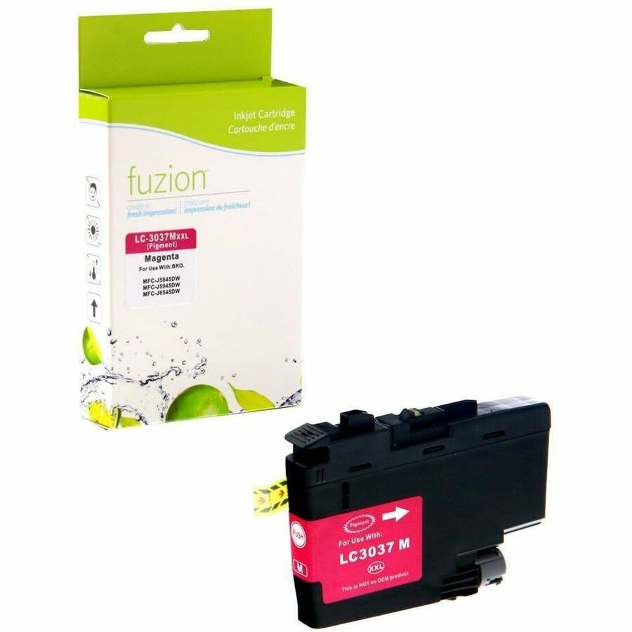fuzion Compatible Inkjet Tank for Brother LC3037M - Super HY Magenta