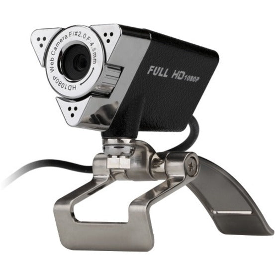 Aluratek AWC01F Webcam - 2 Megapixel - 30 fps - Black - USB 2.0 - 6554713