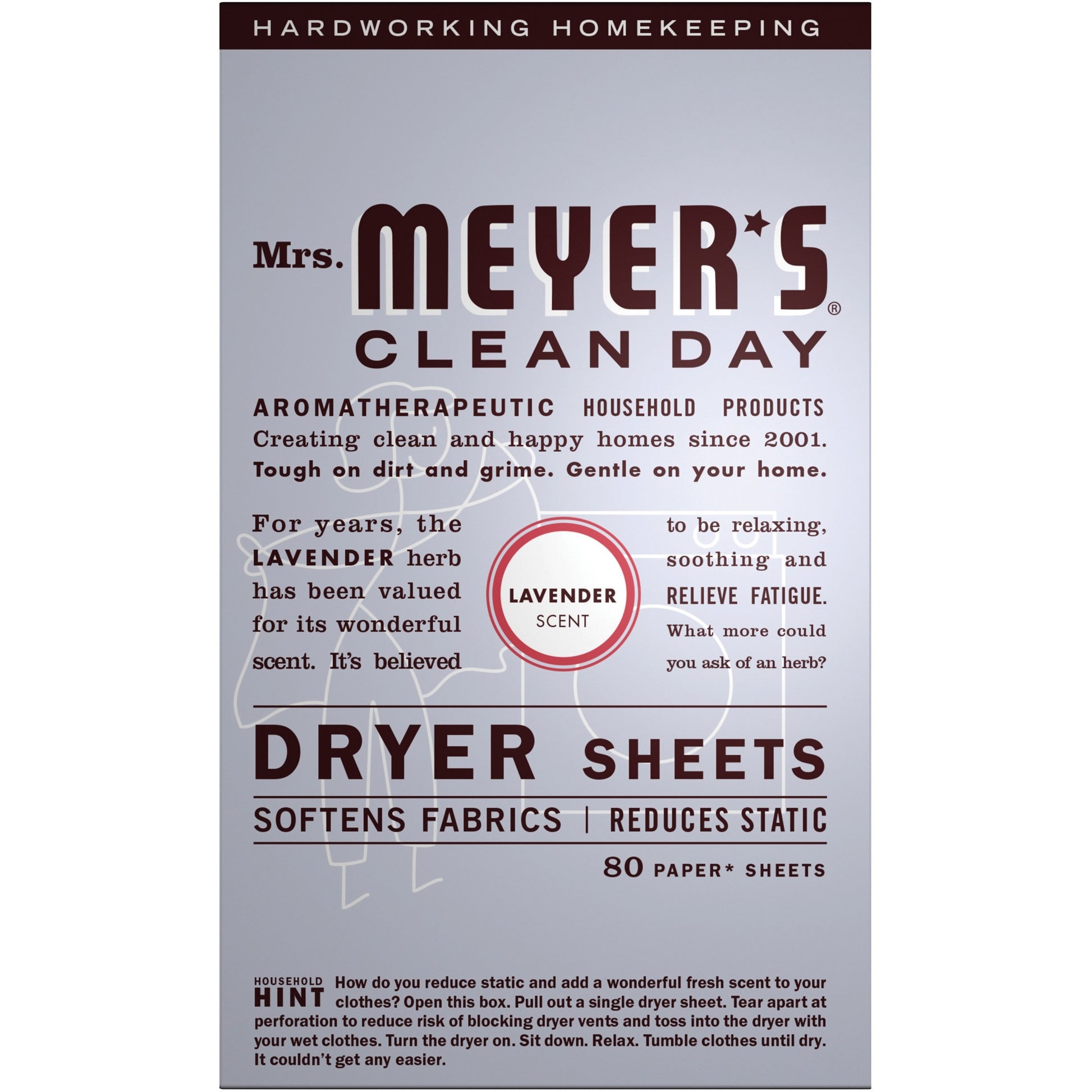 Mrs. Meyer's Lavender Dryer Sheets