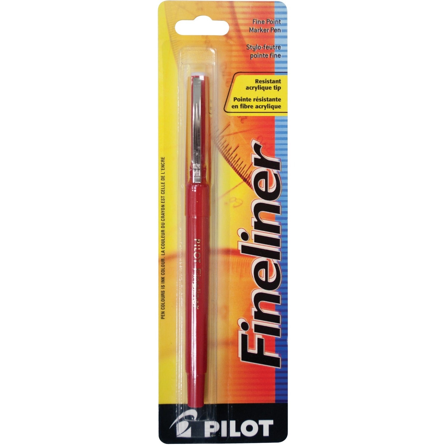 Pilot Fineliner Markers 0.4 mm Red