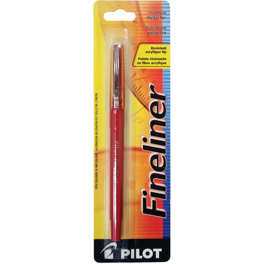 Pilot Fineliner Markers 0.4 mm Red