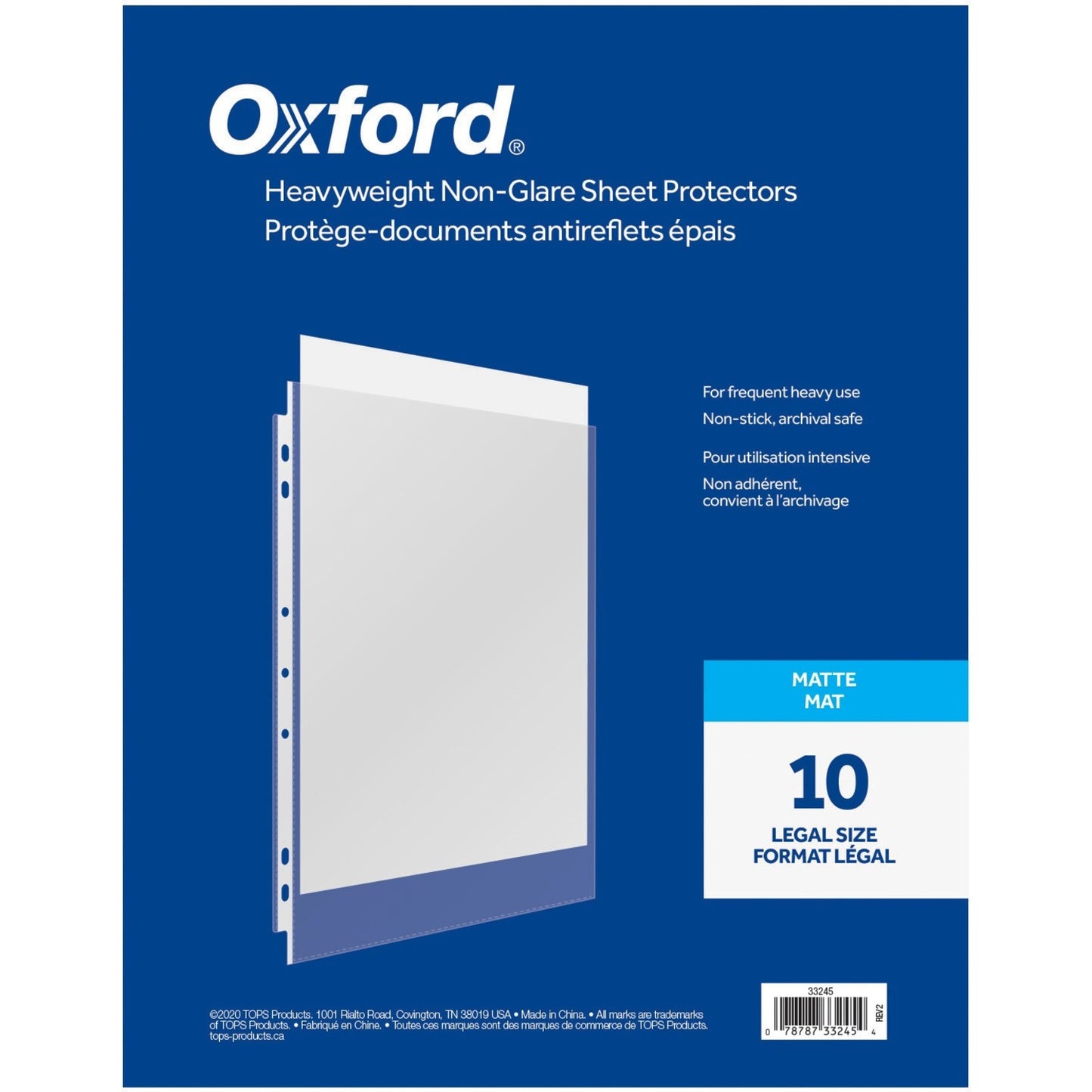 Oxford 33245 Sheet Protector