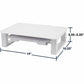 Quartet Monitor Riser with Glass Dry-Erase Board Desktop - Q090GMRW01
