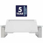 Quartet Monitor Riser with Glass Dry-Erase Board Desktop - Q090GMRW01
