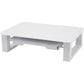 Quartet Monitor Riser with Glass Dry-Erase Board Desktop - Q090GMRW01
