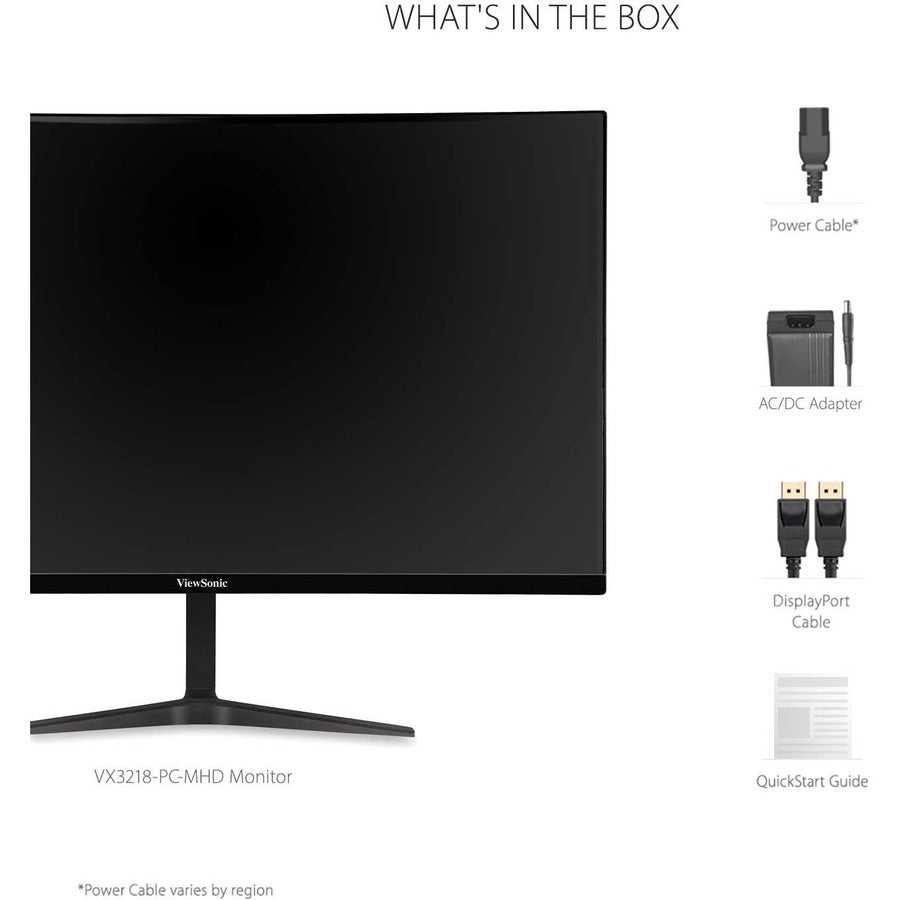 Viewsonic 32" Display, MVA Panel, 1920 x 1080 Resolution - VX3218-PC-MHD