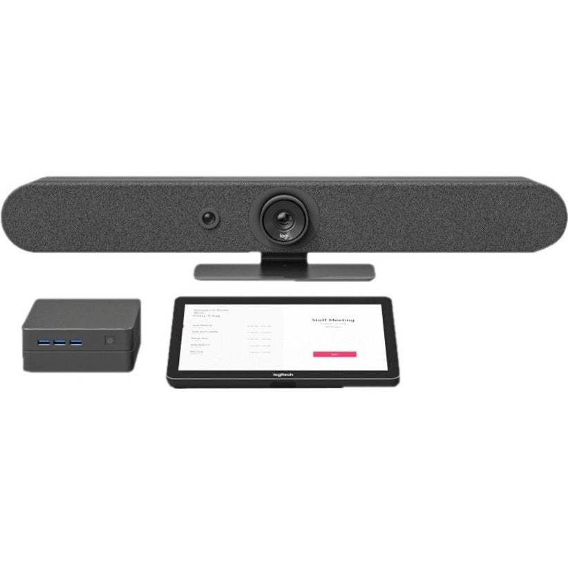 Logitech Rally Bar Mini Video Conferencing Camera - 30 fps - Graphite - USB 3.0 - 1 / Each - 960-001336
