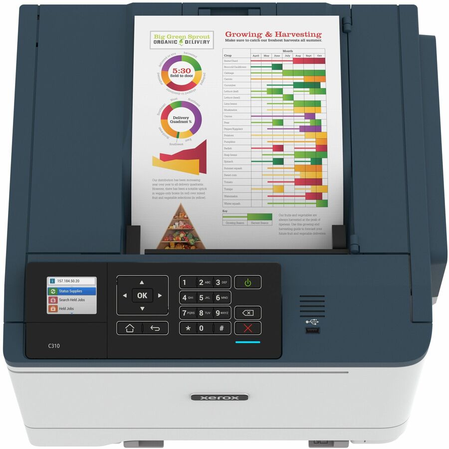 Xerox C310 Desktop Wireless Laser Printer - Color - C310/DNI