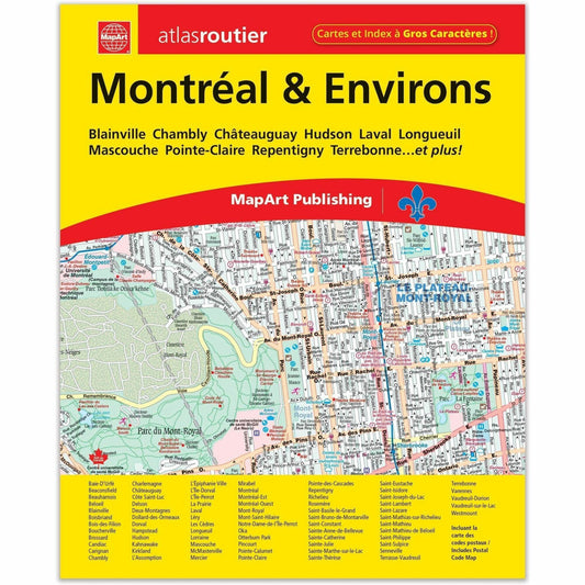 PUBLICATIONS MAP ART Map