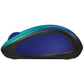 Logitech Design Collection Limited Edition Wireless Mouse with Colorful Designs - USB Unifying Receiver, 12 months AA Battery Life, Portable & Lightweight, Easy Plug & Play with Universal - BLUE - 910-006118