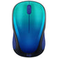 Logitech Design Collection Limited Edition Wireless Mouse with Colorful Designs - USB Unifying Receiver, 12 months AA Battery Life, Portable & Lightweight, Easy Plug & Play with Universal - BLUE - 910-006118