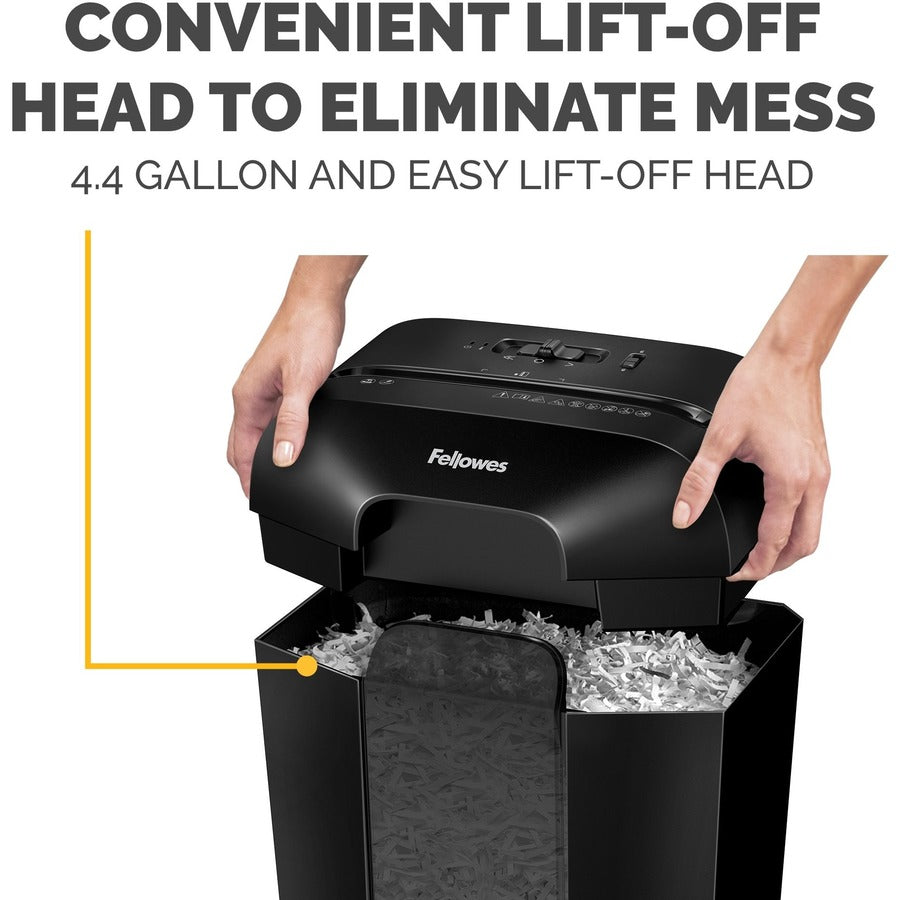 Fellowes Powershred LX41 8 Sheet Micro-Cut Shredder - 4402001