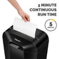 Fellowes Powershred LX41 8 Sheet Micro-Cut Shredder - 4402001