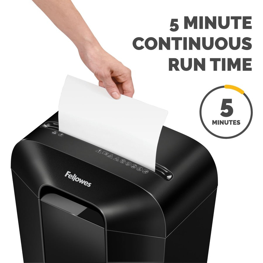 Fellowes Powershred LX41 8 Sheet Micro-Cut Shredder - 4402001