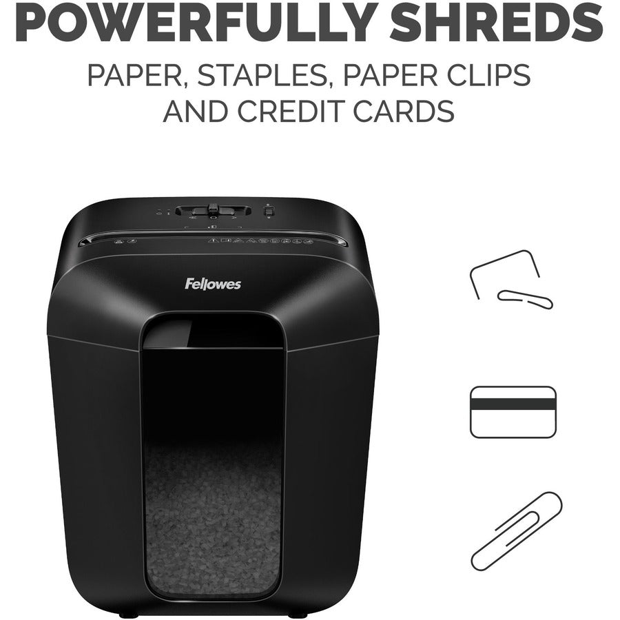 Fellowes Powershred LX41 8 Sheet Micro-Cut Shredder - 4402001