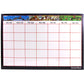 MotherWord&reg; Dry-Erase Calendar Undated 17" x 11" Bilingual