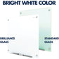 Quartet Infinity Magnetic Glass Dry-Erase Board, White, 48" x 48" - G24848W
