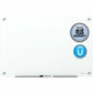 Quartet Infinity Magnetic Glass Dry-Erase Board, White, 48" x 48" - G24848W