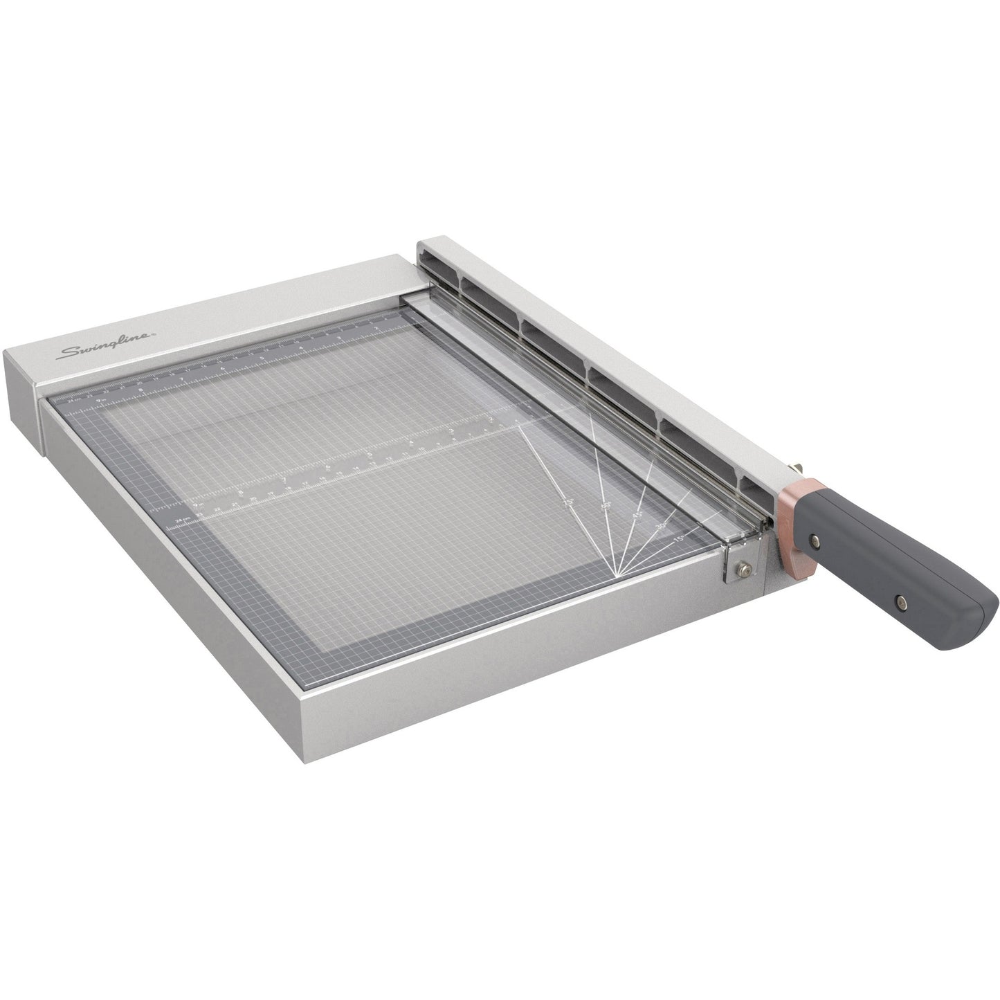 Swingline ClassicCut 1225G Guillotine Trimmer with EdgeGlow, Glass, 12" , 25 Sheets