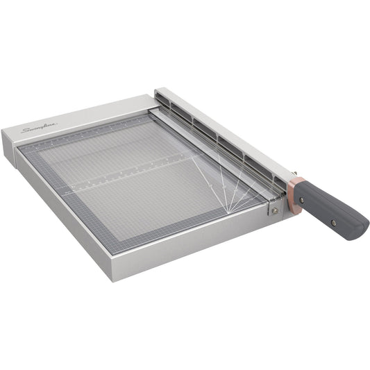 Swingline ClassicCut 1225G Guillotine Trimmer with EdgeGlow, Glass, 12" , 25 Sheets