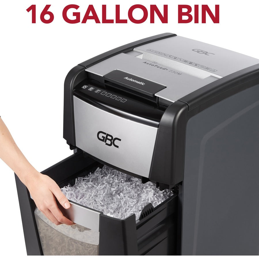 GBC AutoFeed+™ 300X Super Cross Cut Shredder - WSM1757608