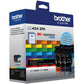 Brother INKvestment LC4043PK Original Standard Yield Inkjet Ink Cartridge - Cyan, Magenta, Yellow - 1 Each - LC4043PKS