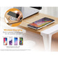 Bostitch Wireless Charging Wooden Monitor Stand - STND-2408WH