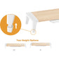 Bostitch Wireless Charging Wooden Monitor Stand - STND-2408WH