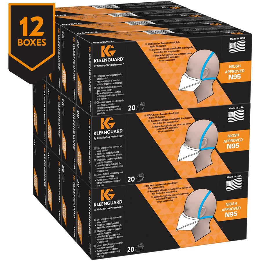 Kleenguard N95 Pouch Respirator - 53899