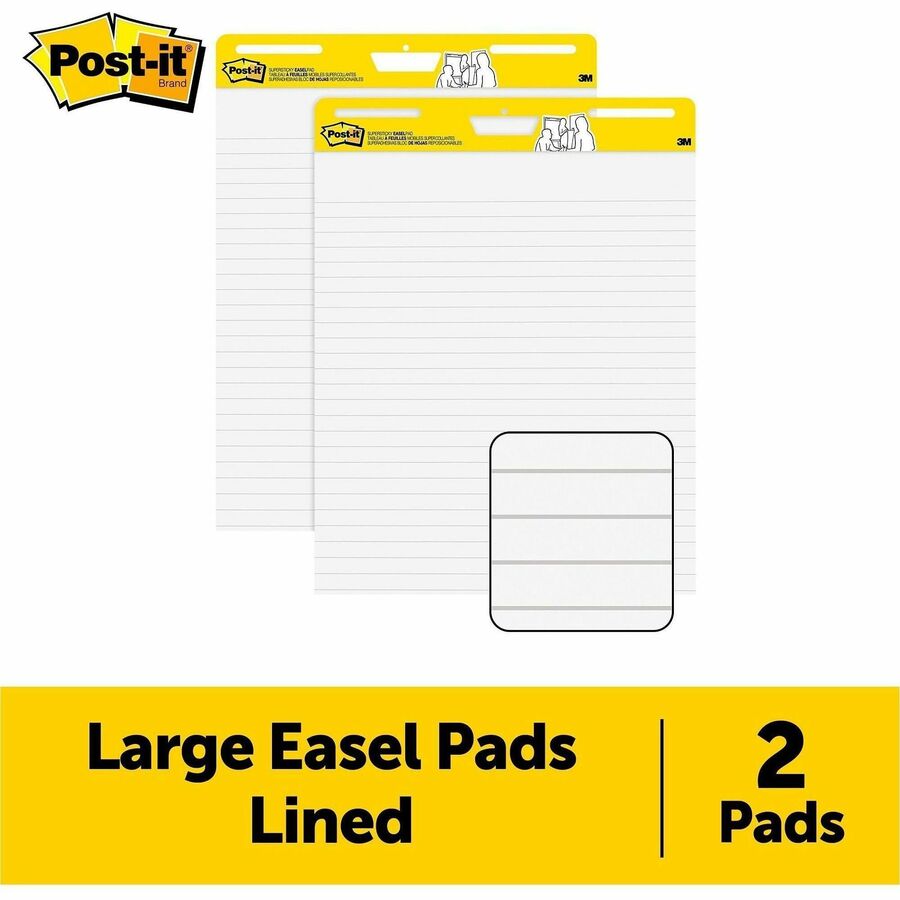 Post-it&reg; Super Sticky Easel Pad - 561WLVAD2PK