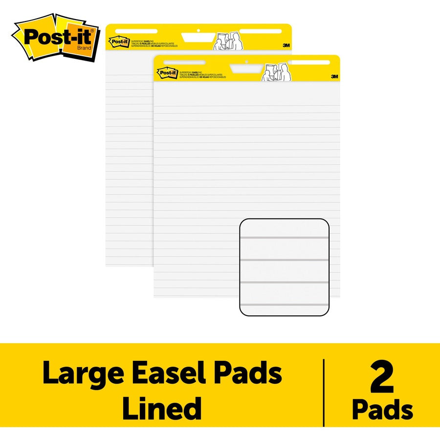 Post-it&reg; Super Sticky Easel Pad - 561WLVAD2PK